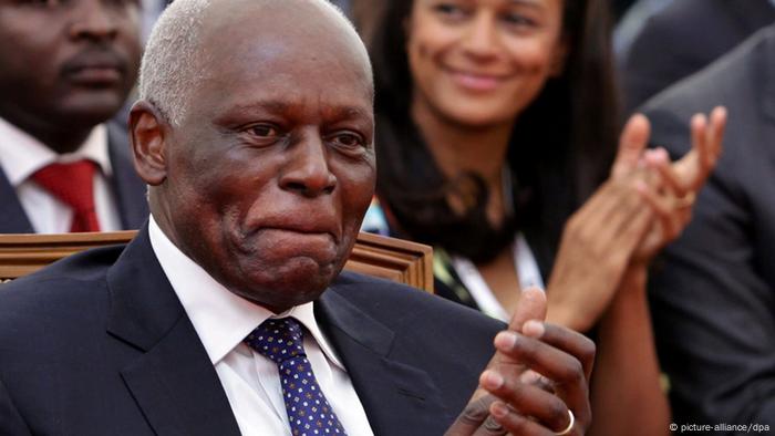 Präsidentschaftskandidat Jose Eduardo dos Santos Angola