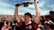jubilant Lothar Matthäus holding up the Bundesliga championship trophy in 1997 Bildnummer: 00055319 Datum: 30.05.1997 Copyright: imago/Uwe Kraft jubilant Lothar Matthäus holding up the Bundesliga championship trophy in 1997 Bildnummer: 00055319 Datum: 30.05.1997 Copyright: imago/Uwe Kraft