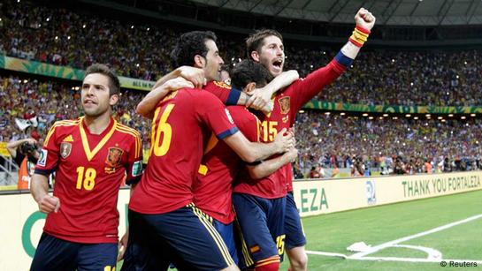 Com olé, Brasil humilha Espanha e conquista Copa das Confederações