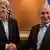 John Kerry serre la main du Premier Ministre israélien Benyamin Nétanyahou