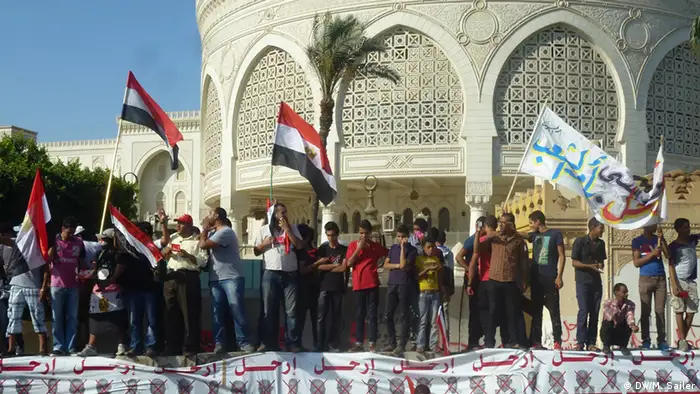 Kairo auf der Demonstration vor Präsidentenpalast 30. Juni 2013