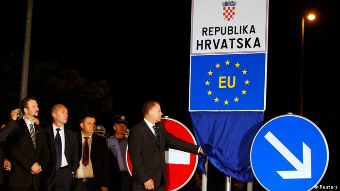 Proslava pristupa Hrvatske Europskoj Uniji