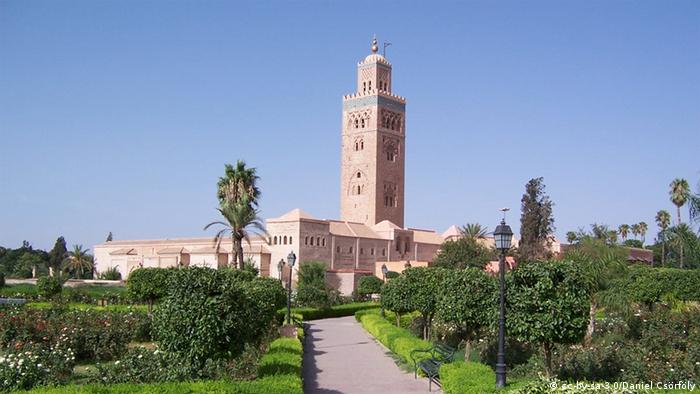 Koutoubia Moschee in Marrakech (cc-by-sa-3.0/Daniel Csörföly)