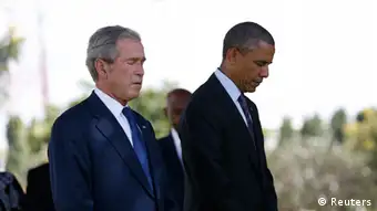 Obama und Bush gedenken Opfer Anschlag US Botschaft in Dar es Salaam 1998