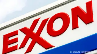 Exxon Logo in New York