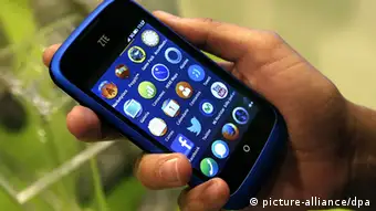 Spanien Handy Smartphone ZTE Open mit Firefox Betriebssystem