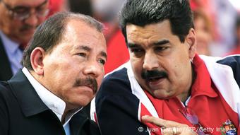 Nicaragua Präsident Daniel Ortega Venezuela Präsident Nicolas Maduro