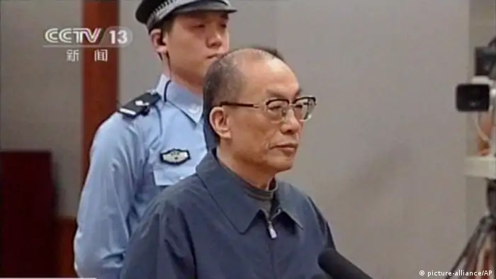 China Liu Zhijun Verurteilung Todesstrafe