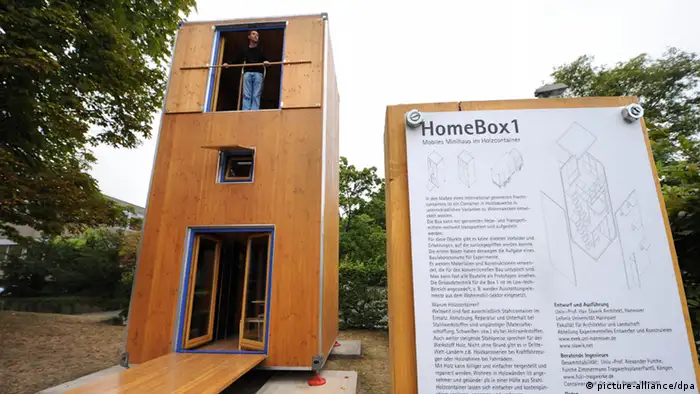 Alternative Wohnformen Container-Haus