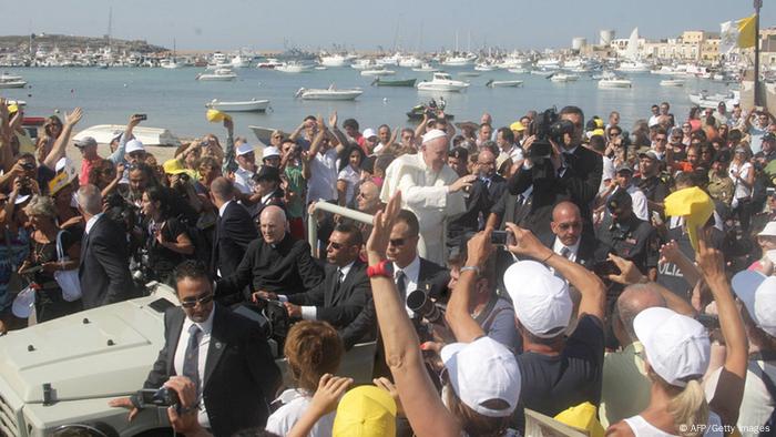 Pope Francis of Lampedusa