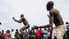 Dinka men covered in mud and cow dung perform a traditional dance at celebrations for South Sudan's second anniversary of independence in Juba, South Sudan, Tuesday, July 9, 2013. After decades of civil war with Sudan, South Sudan became the world's newest country July 9th, 2011 when it gained independence from the north. (AP Photo/Mackenzie Knowles-Coursin) Dinka men covered in mud and cow dung perform a traditional dance at celebrations for South Sudan's second anniversary of independence in Juba, South Sudan, Tuesday, July 9, 2013. After decades of civil war with Sudan, South Sudan became the world's newest country July 9th, 2011 when it gained independence from the north. (AP Photo/Mackenzie Knowles-Coursin)
