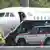 Самолет Эво Моралеса в аэропорту в Вене и стоящая перед ним полицейская машина