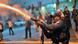A riot police officer fires tear gas at violent demonstrators after clashes erupted following a march by Brazilian workers in Rio de Janeiro on July 11, 2013 in a day of industrial action called by major unions to press demands for better work conditions. Demonstrators on Thursday blocked roads and staged protest rallies across the country on the "National Day of Struggles" which was called by the country's five leading labour federations during last month's mass street protests to demand better public services and an end to endemic corruption. AFP PHOTO / CHRISTOPHE SIMON (Photo credit should read CHRISTOPHE SIMON/AFP/Getty Images) A riot police officer fires tear gas at violent demonstrators after clashes erupted following a march by Brazilian workers in Rio de Janeiro on July 11, 2013 in a day of industrial action called by major unions to press demands for better work conditions. Demonstrators on Thursday blocked roads and staged protest rallies across the country on the "National Day of Struggles" which was called by the country's five leading labour federations during last month's mass street protests to demand better public services and an end to endemic corruption. AFP PHOTO / CHRISTOPHE SIMON (Photo credit should read CHRISTOPHE SIMON/AFP/Getty Images)