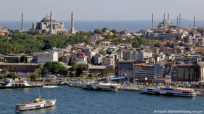 Bildergalerie beliebte Reiseziele Türkei Istanbul Hagia Sophia 