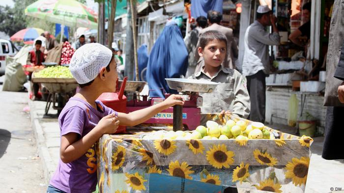 Afghanistan Waisekinder in Kabul