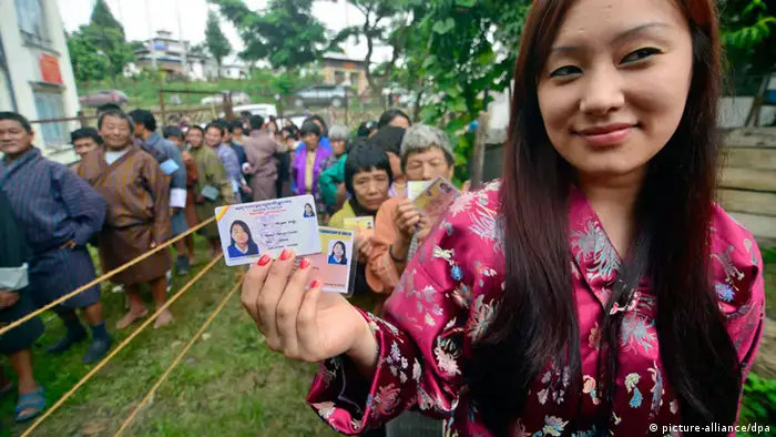 Wahlen in Bhutan (picture-alliance/dpa)