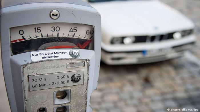 Parking meter, Copyright: picture-alliance/dpa