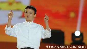 This photo taken on May 10, 2013 shows Alibaba founder Jack Ma speaking at an event to mark the 10th anniversary of China's most popular online shopping destination Taobao Marketplace, in the eastern Chinese city of Hangzhou. Alibaba chief Jack Ma stepped down on May 10 before a potential initial public offering as the Chinese online retail giant announced a 294 million USD stake purchase in digital mapping firm AutoNavi. AFP PHOTO / Peter PARKS (Photo credit should read PETER PARKS/AFP/Getty Images)