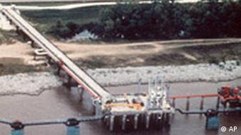 Ölterminal bei Baton Rouge New Orleans