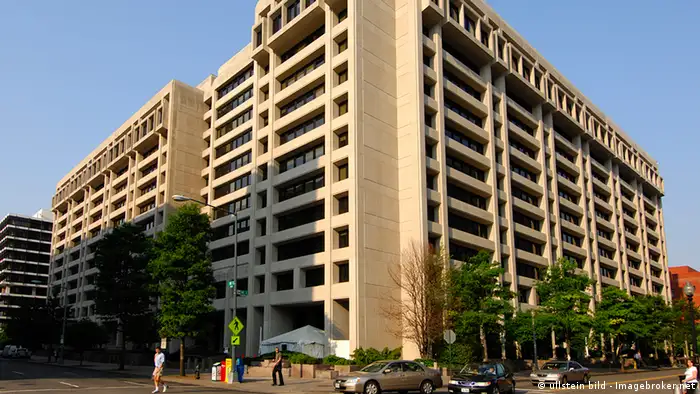Sitz des Internationalen Währungsfonds, IWF, Washington, D.C., USA ullstein Währungsfond, IWF, Gebäude