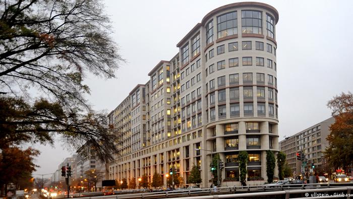 USA Wirtschaft Washington DC Zentrale der Weltbank Gebäude