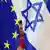 Symbolbild Flagge EU Israel