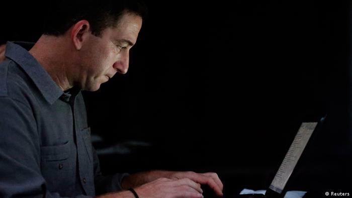 Glenn Greenwald Blogger Journalist 09.07.2013 in Rio de Janeiro