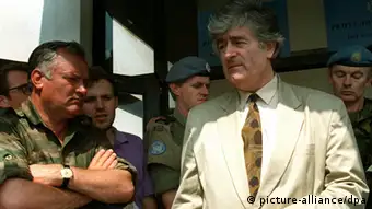 Karadzic und Mladic Archiv 1993 in Pale