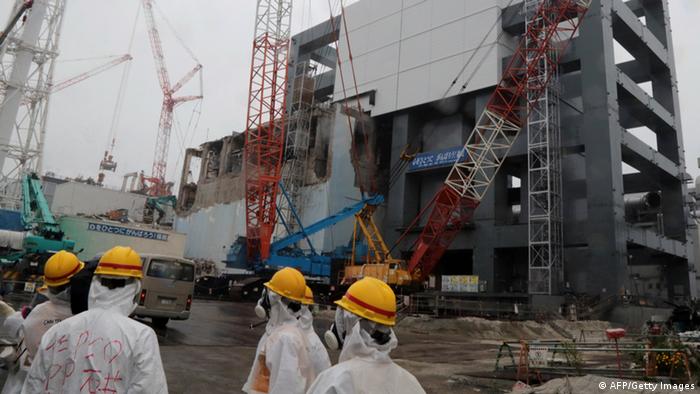 Japan Aufräumarbeiten in Fukushima