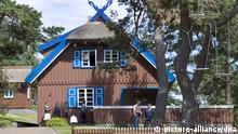 Das Thomas Mann Haus in Nida in Litauen (Foto: Peer Grimm, dpa)