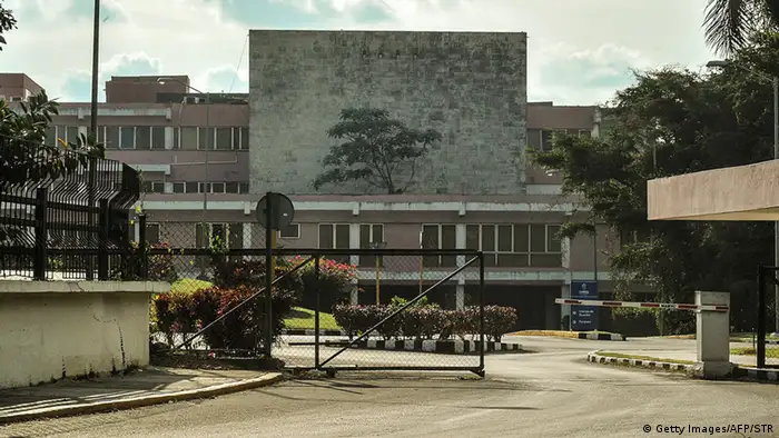 This file picture dated December 11, 2012 shows a general view of the CIMEQ (Center for Medical and Surgical Research, in Spanish) Hospital in Havana where Venezuelan President Hugo Chavez is allegedly hospitalized. Venezuela plunged into political uncertainty on December 31, 2012, after the Vice-President Nicolas Maduro announced that President Hugo Chavez had suffered a new setback after cancer surgery in Cuba and the situation he was facing was 'tough.' AFP PHOTO/STR (Photo credit should read STR/AFP/Getty Images)
