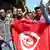 Tunisian protesters EPA/MOHAMED MESSARA