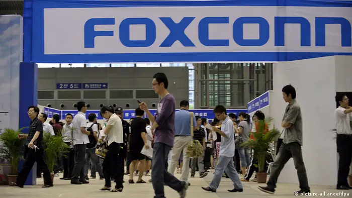 China Wirtschaft Foxconn sucht Mitarbeiter