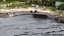 Depósito marino causa un derrame de 20 toneladas de petróleo en Tailandia