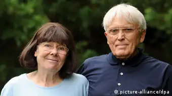 Reiner Kunze mit seiner Frau Elisabeth 2008