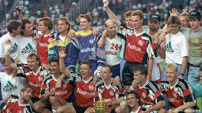 Fußball Pokalfinale 1992 Hannover 96 Borussia Mönchengladbach 
