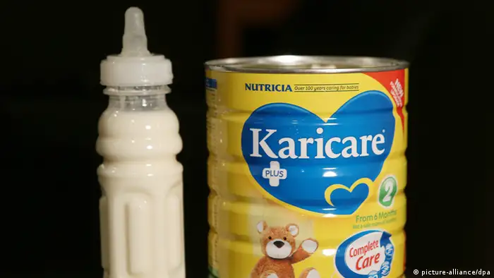 Neuseeland - Verdorbene Milchprodukte Fonterra Karicare