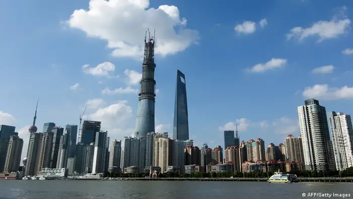 Shanghai Tower China Gebäude Turm Architektur