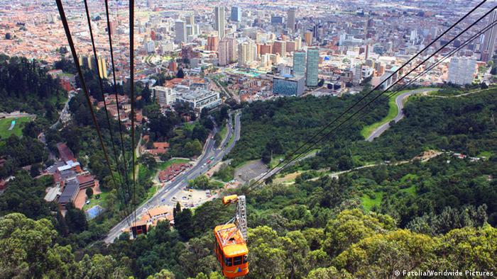 Kolumbien Bogota Stadtansicht Panorama