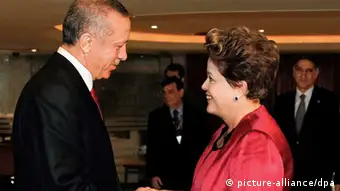 Dilma Rousseff und Recep Tayyip Erdogan
