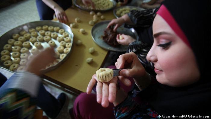 Fest des Fastenbrechens in Ramallah - Foto: AFP PHOTO/ABBAS MOMANI 
