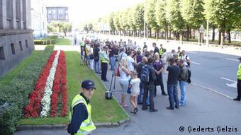 Riga Protest Cybercrime