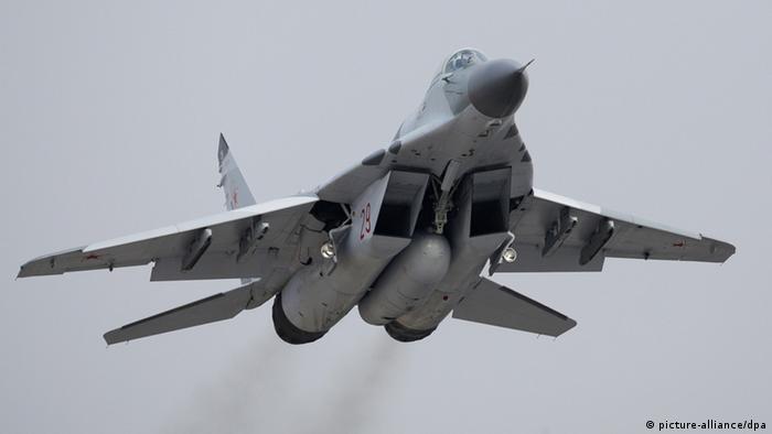Syrien MiG-29-Kampfjet Kampfflugzeuge