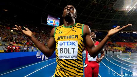 Leichtathletik WM 2013 Moskau Usain Bolt 