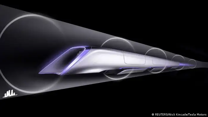 Moving with Hyperloop (REUTERS/Nick Kincade/Tesla Motors)