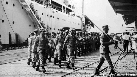 Desembarque de tropas coloniais portuguesas em Luanda (1962)