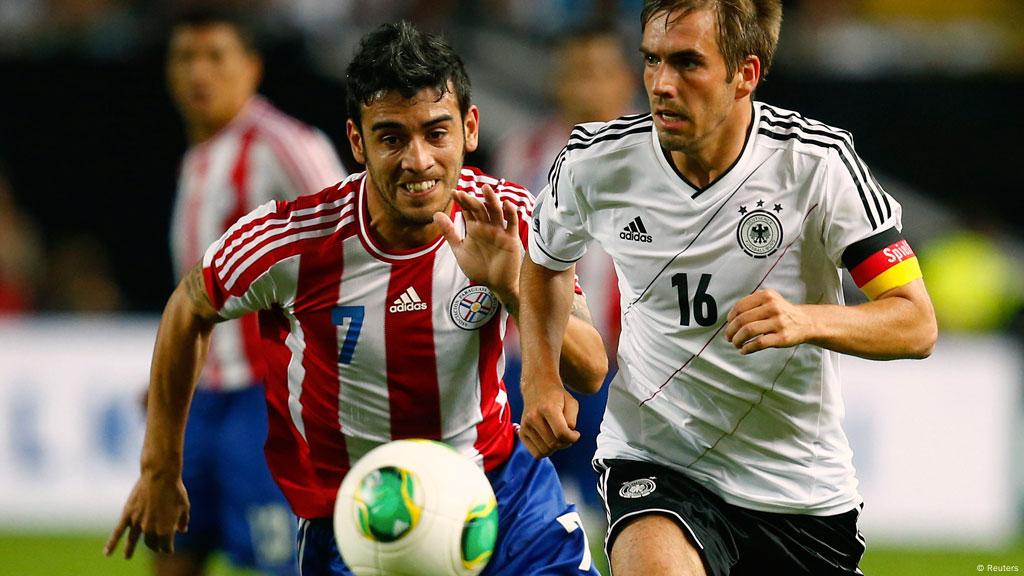 Paraguay Y Alemania Empatan 3 3 En Disputado Partido Deportes Dw 14 08 2013