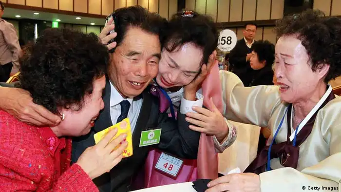 Familienzusammenführungen zwischen Nord- und Südkorea
