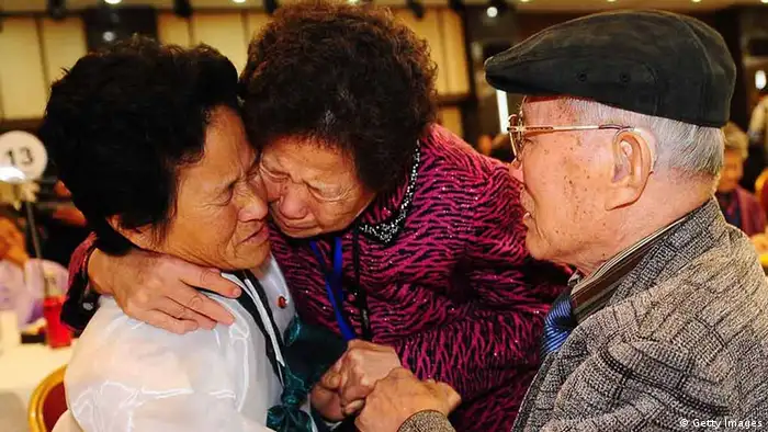 Familienzusammenführungen zwischen Nord- und Südkorea