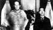 Hirohito (dir.) em 1945 ao lado do general americano Douglas MacArthur, semanas após a rendição japonesa Hirohito (dir.) em 1945 ao lado do general americano Douglas MacArthur, semanas após a rendição japonesa